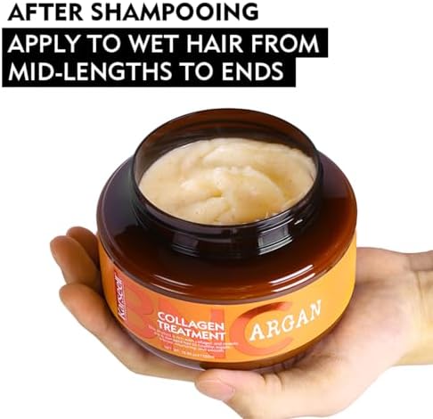 Karseell BNC Collagen Hair Mask - Deep Repair Treatment with Argan Oil (550ml)