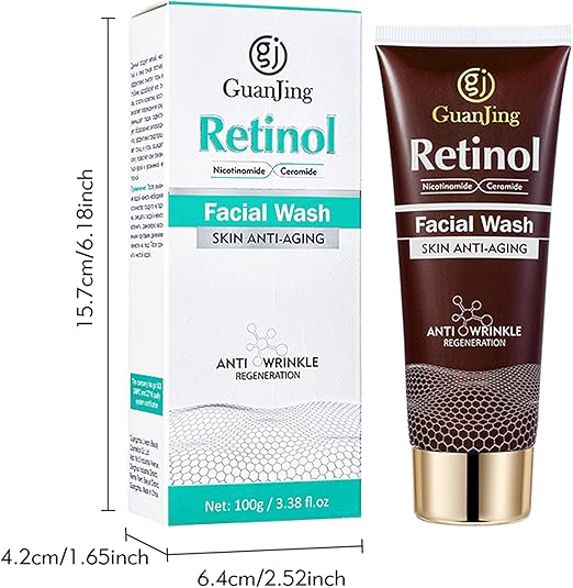 Guanjing Retinol Nicotamide Ceramide Anti-Aging Facial Wash 100g