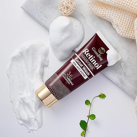 Guanjing Retinol Nicotamide Ceramide Anti-Aging Facial Wash 100g